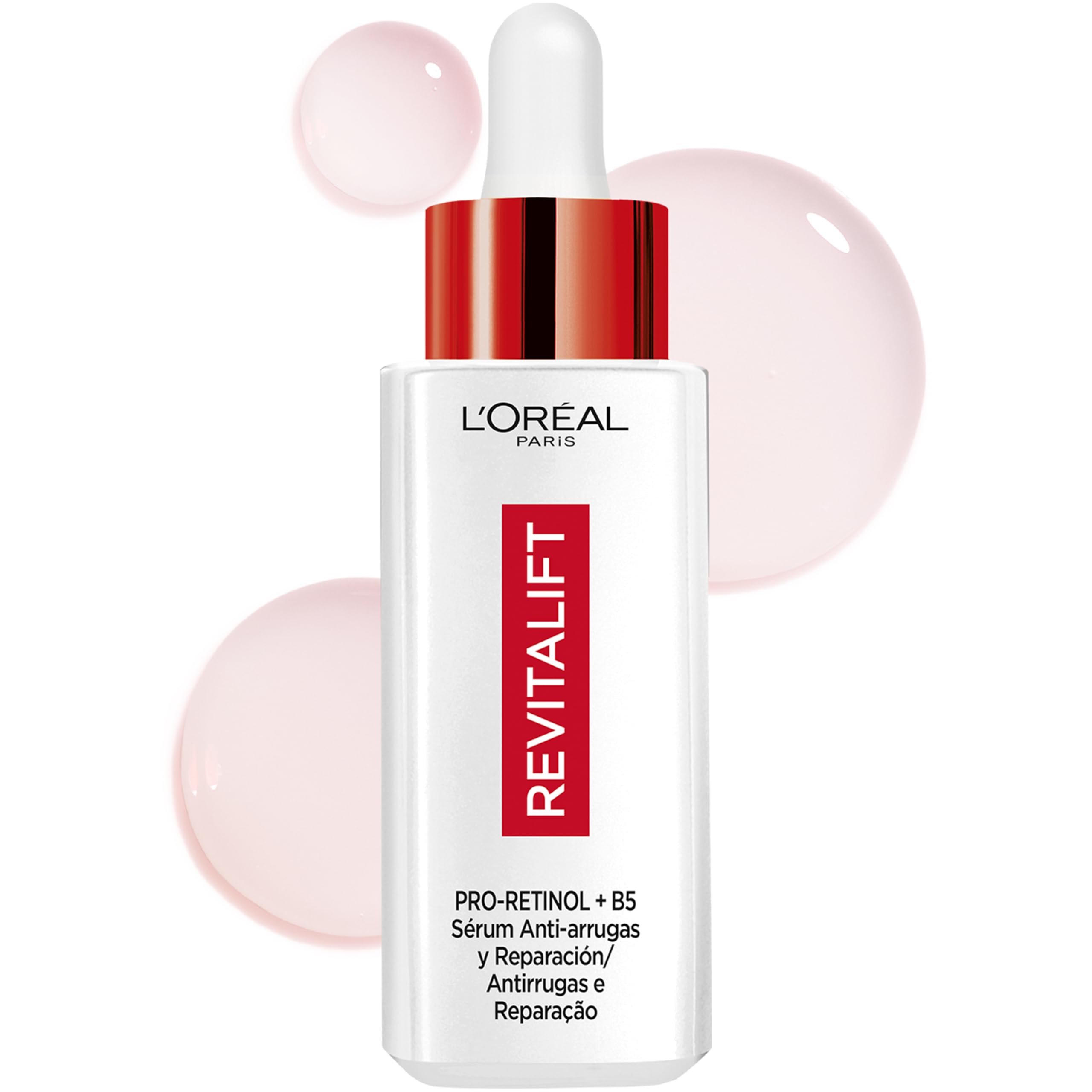  L'Oréal Revitalift Sérum Visage Antiâge pour Femmes Durant la Journée
| L'Oréal Revitalift Sérum Visage Éclat et Régéné