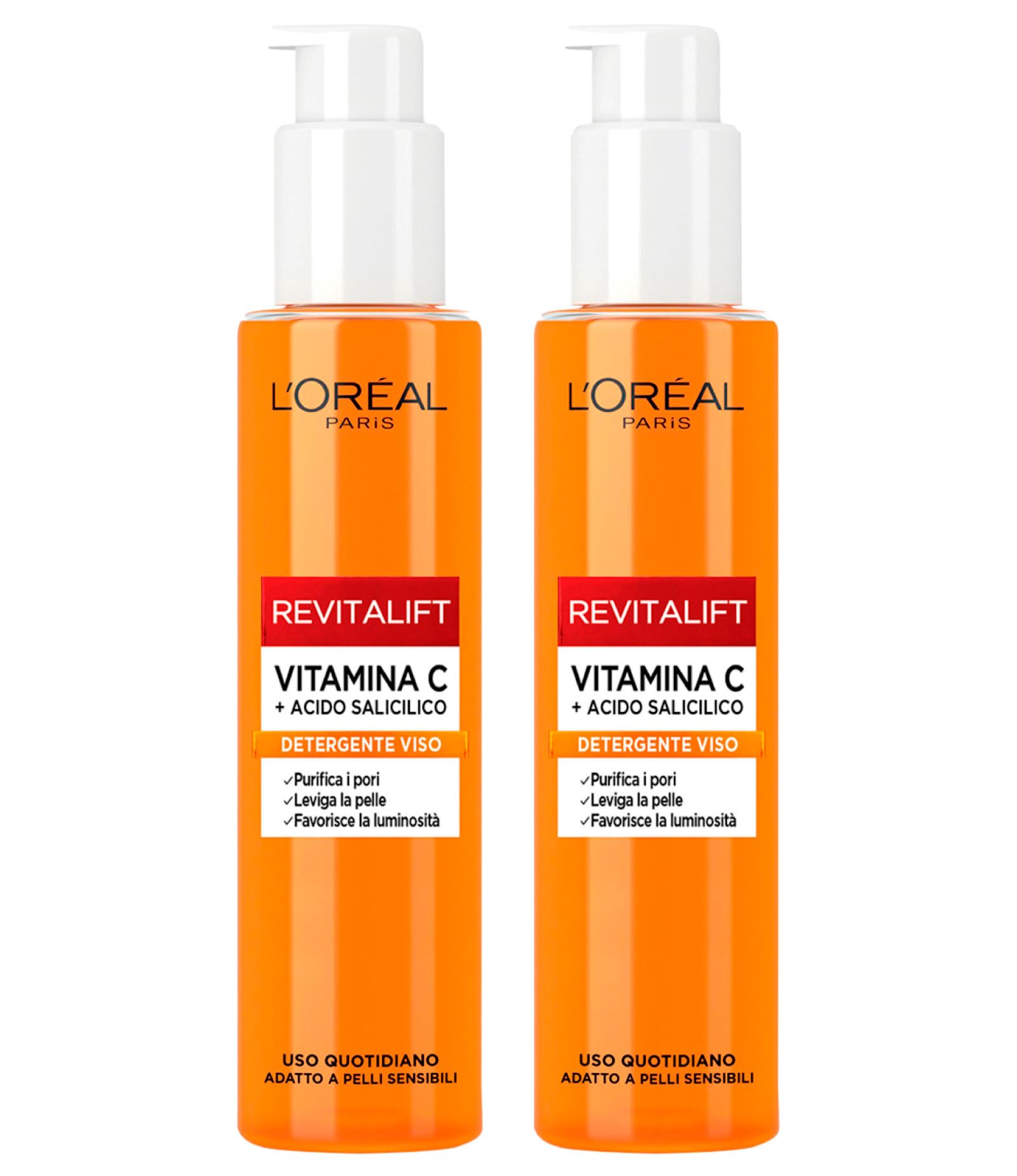 L'Oréal Paris Revitalift Nettoyant Visage Vitamine C Acide Salicylique Peaux Sensibles 150ml  
L'Oréal Paris Revitalift 